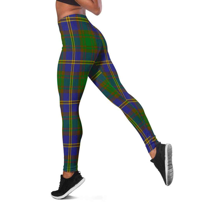Scottish Strange of Balkaskie Clan Tartan Women Leggings Tartan Plaid 2