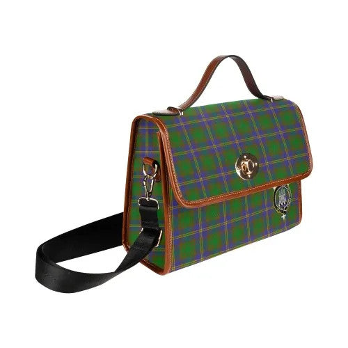 Scottish Strange (or Strang) Clan Crest Tartan Waterproof Canvas Bag Tartan Plaid 3