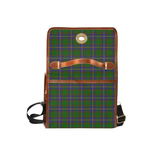 Scottish Strange (or Strang) Clan Crest Tartan Waterproof Canvas Bag Tartan Plaid 6