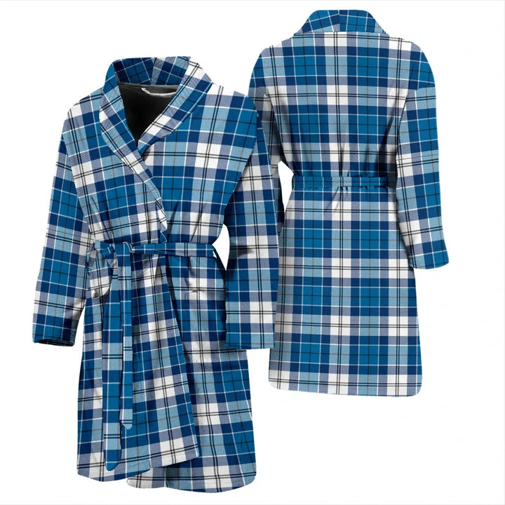 Scottish Strathclyde District Clan Tartan Bathrobe 3