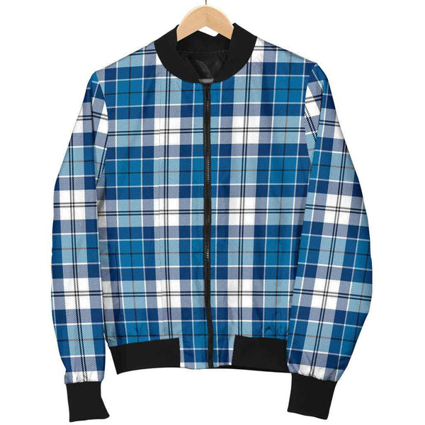 Scottish Strathclyde District Clan Tartan Bomber Jacket Tartan Plaid 1