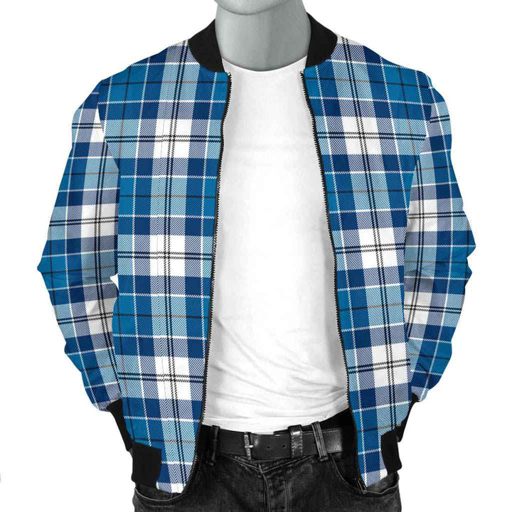 Scottish Strathclyde District Clan Tartan Bomber Jacket Tartan Plaid 2