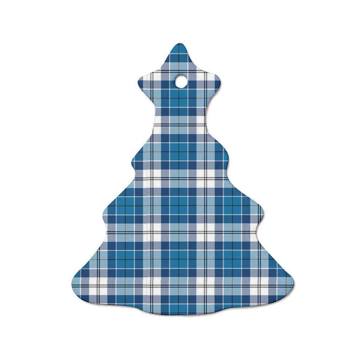 Scottish Strathclyde District Clan Tartan Ceramic Ornament  Tree Shape Tartan Plaid
