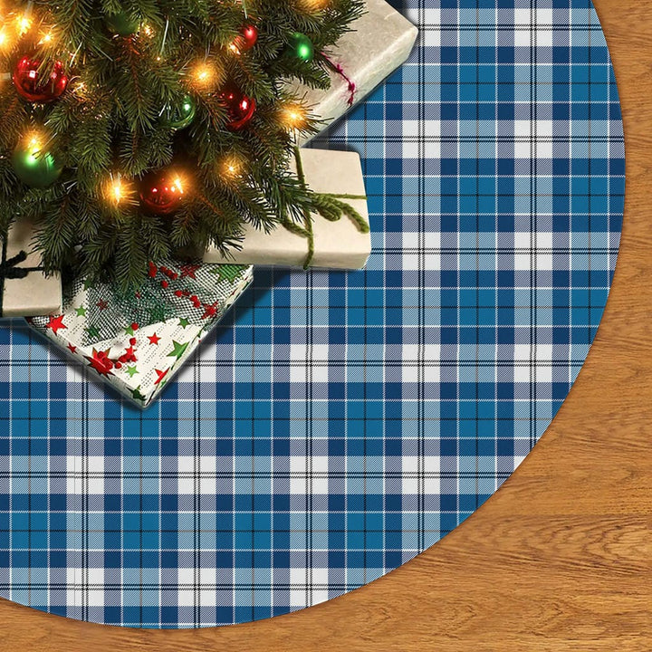Scottish Strathclyde District Clan Tartan Christmas Tree Skirt No Tassels 2 Tartan Plaid