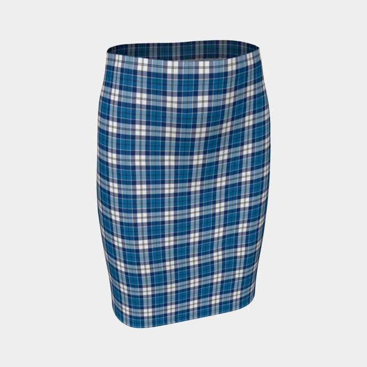 Scottish Strathclyde District Clan Tartan Fitted Skirt Tartan Plaid 1