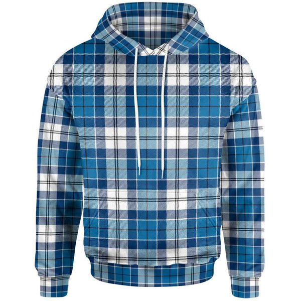 Scottish Strathclyde District Clan Tartan Hoodie Front Side Tartan Plaid
