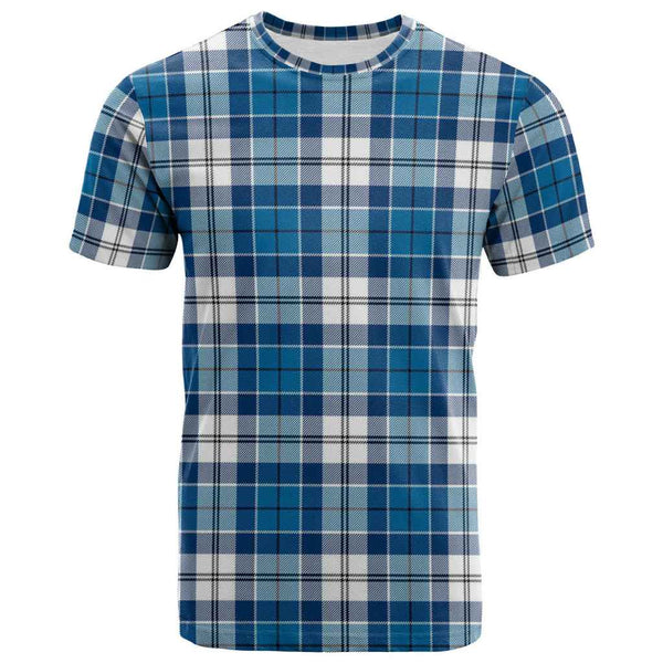 Scottish Strathclyde District Clan Tartan T-Shirt Front Side Tartan Plaid
