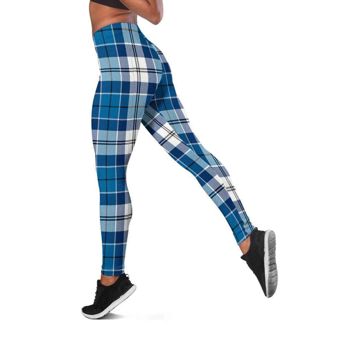 Scottish Strathclyde District Clan Tartan Women Leggings Tartan Plaid 2