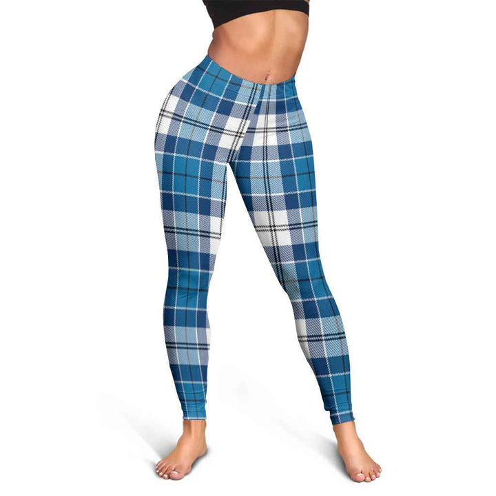 Scottish Strathclyde District Clan Tartan Women Leggings Tartan Plaid 3