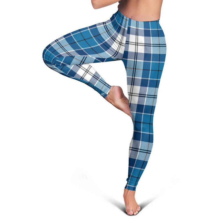 Scottish Strathclyde District Clan Tartan Women Leggings Tartan Plaid 5