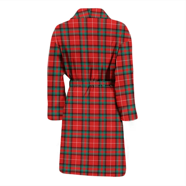 Scottish Stuart Of Bute Clan Tartan Bathrobe 1