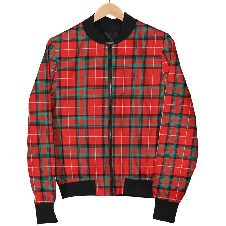 Scottish Stuart of Bute Clan Tartan Bomber Jacket Tartan Plaid 1