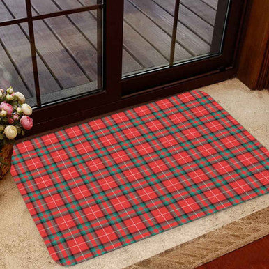 Scottish Stuart of Bute Clan Tartan Door Mat Tartan Plaid 1