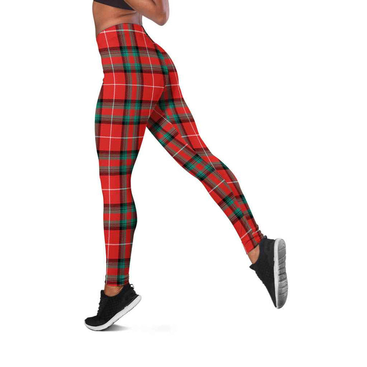 Scottish Stuart of Bute Clan Tartan Women Leggings Tartan Plaid 2