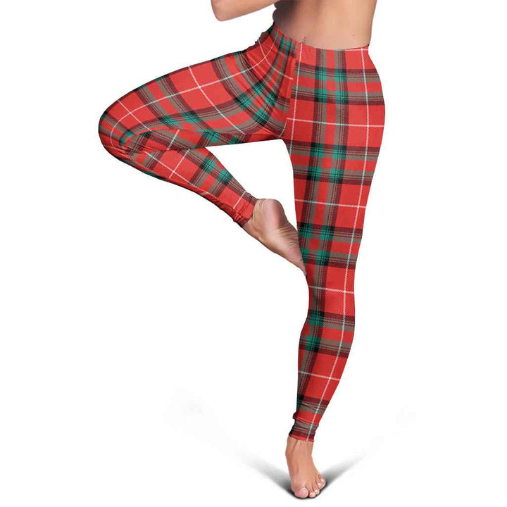 Scottish Stuart of Bute Clan Tartan Women Leggings Tartan Plaid 5