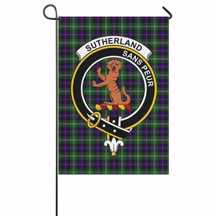Scottish Sutherland I Clan Crest Tartan Garden Flag Tartan Plaid 1