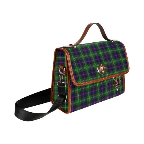 Scottish Sutherland I Clan Crest Tartan Waterproof Canvas Bag Tartan Plaid 3