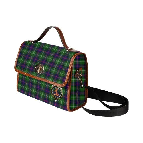 Scottish Sutherland I Clan Crest Tartan Waterproof Canvas Bag Tartan Plaid 4