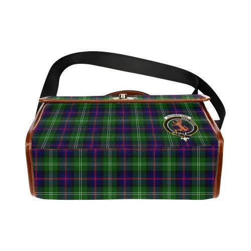 Scottish Sutherland I Clan Crest Tartan Waterproof Canvas Bag Tartan Plaid 5