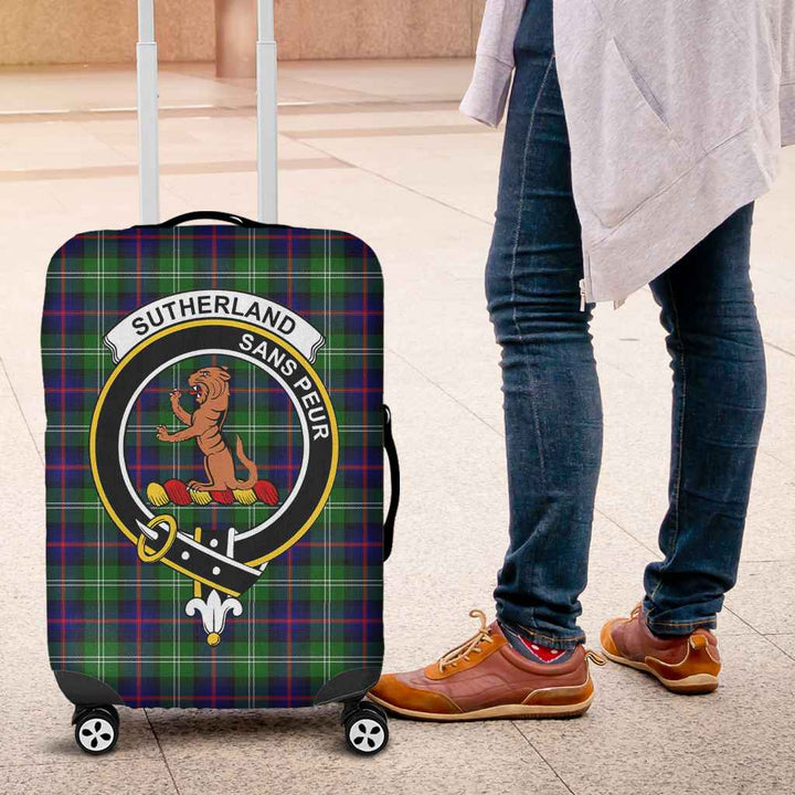 Scottish Sutherland II Clan Crest Tartan Luggage Cover Tartan Plaid 4