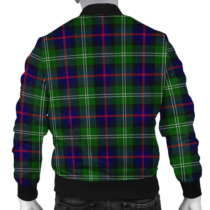 Scottish Sutherland Modern Clan Tartan Bomber Jacket Tartan Plaid 3