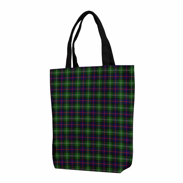 Scottish Sutherland Modern Clan Tartan Canvas Bag With Shoulder Strap Tartan Plaid 1