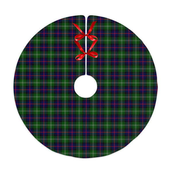 Scottish Sutherland Modern Clan Tartan Christmas Tree Skirt No Tassels 1 Tartan Plaid