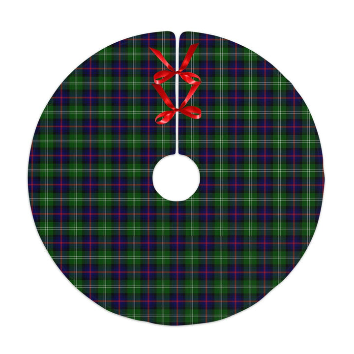 Scottish Sutherland Modern Clan Tartan Christmas Tree Skirt No Tassels 1 Tartan Plaid