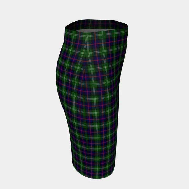 Scottish Sutherland Modern Clan Tartan Fitted Skirt Tartan Plaid 3