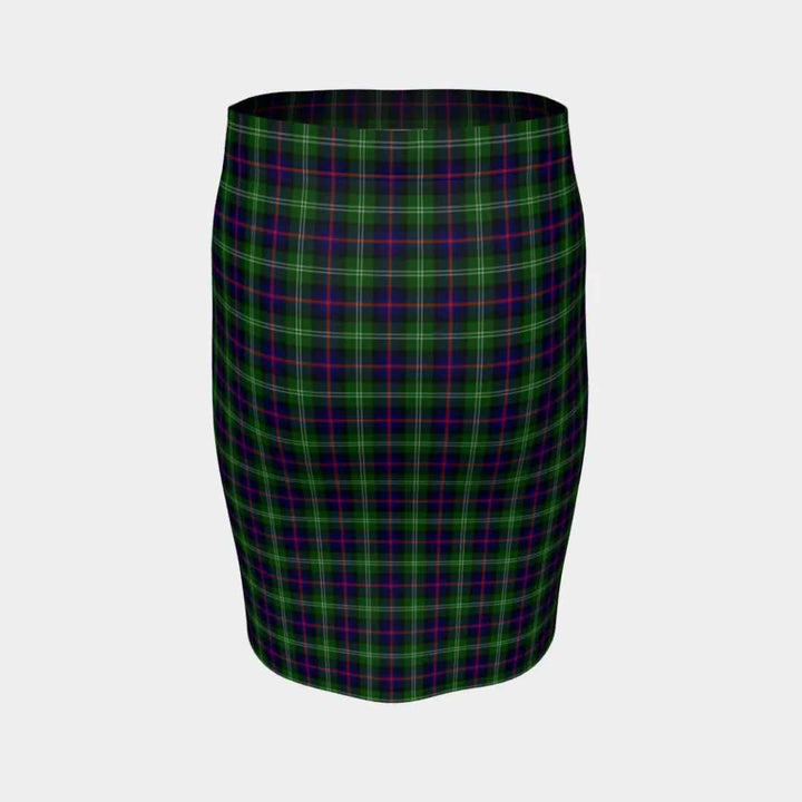 Scottish Sutherland Modern Clan Tartan Fitted Skirt Tartan Plaid 4