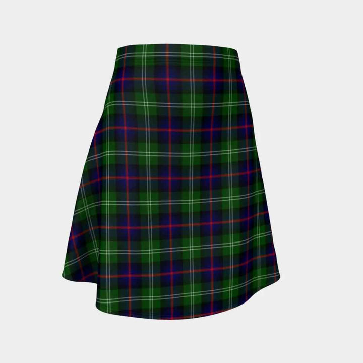 Scottish Sutherland Modern Clan Tartan Flare Skirt Tartan Plaid 1