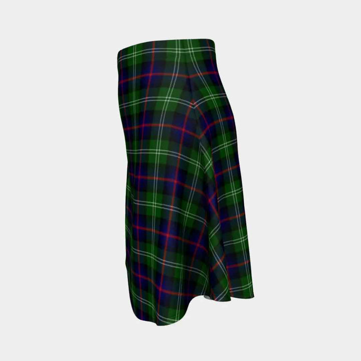 Scottish Sutherland Modern Clan Tartan Flare Skirt Tartan Plaid 2
