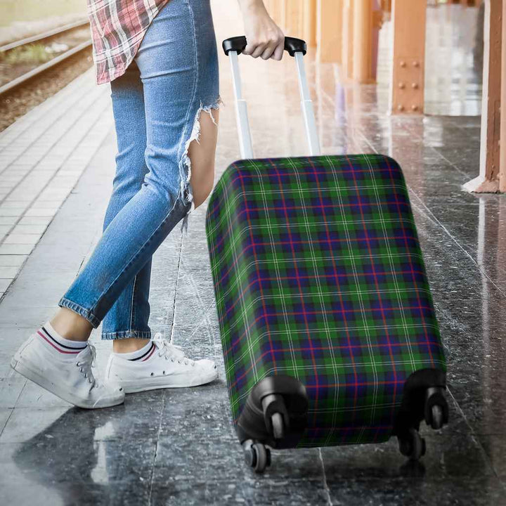 Scottish Sutherland Modern Clan Tartan Luggage Cover Tartan Plaid 3