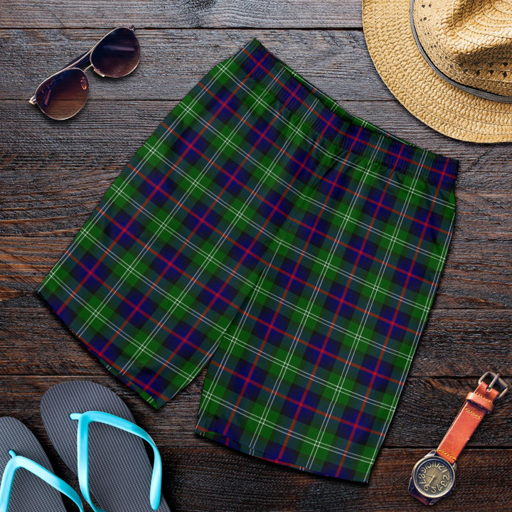 Scottish Sutherland Modern Clan Tartan Men's Shorts
