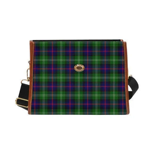 Scottish Sutherland Modern Clan Tartan Waterproof Canvas Bag Tartan Plaid 2