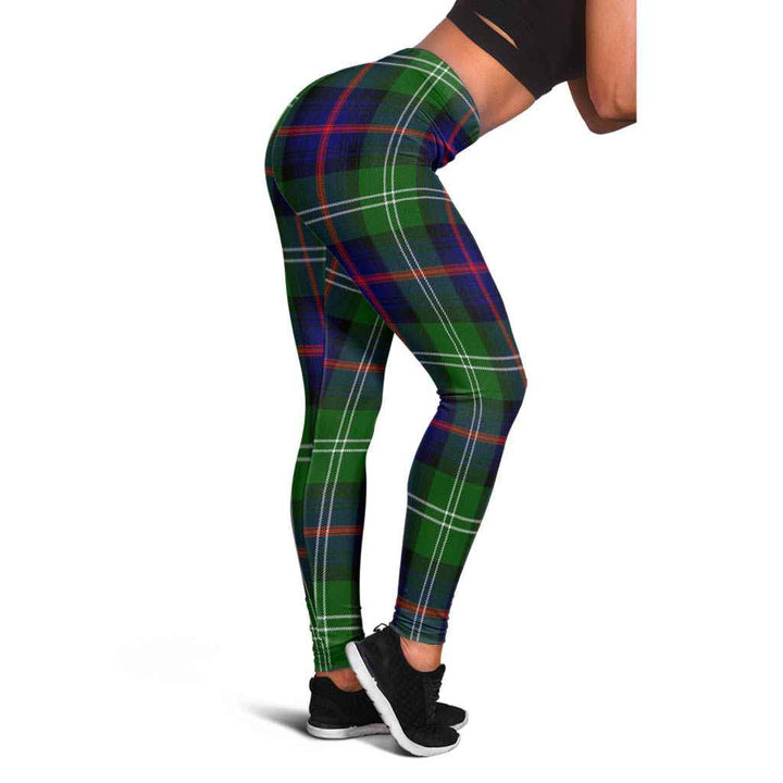 Scottish Sutherland Modern Clan Tartan Women Leggings Tartan Plaid 1