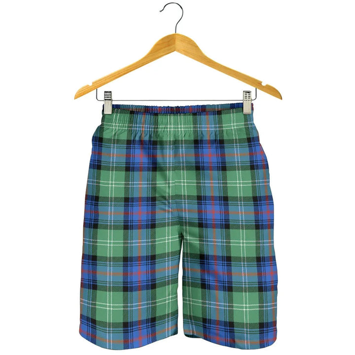 Scottish Sutherland Old Ancient Clan Tartan Men's Shorts