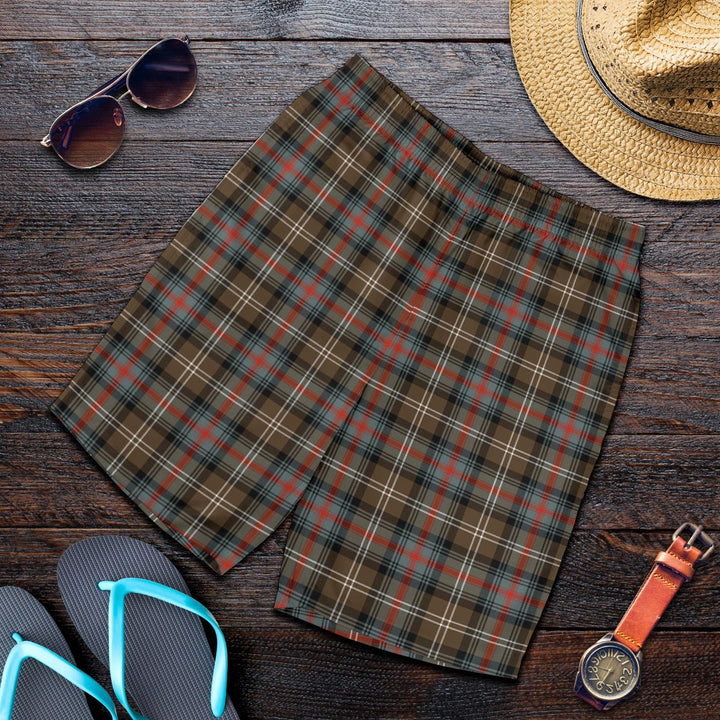 Scottish Sutherland Weathered Clan Tartan Men's Shorts