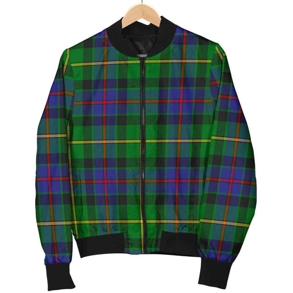 Scottish Tait Modern Clan Tartan Bomber Jacket Tartan Plaid 1