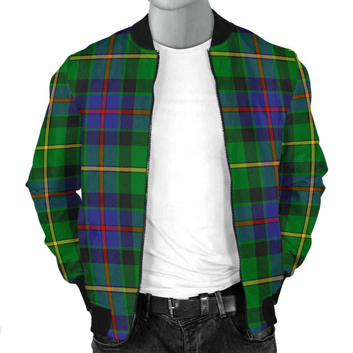 Scottish Tait Modern Clan Tartan Bomber Jacket Tartan Plaid 2
