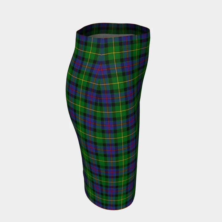 Scottish Tait Modern Clan Tartan Fitted Skirt Tartan Plaid 3