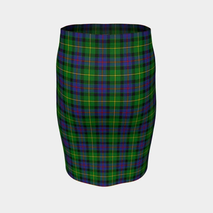 Scottish Tait Modern Clan Tartan Fitted Skirt Tartan Plaid 4