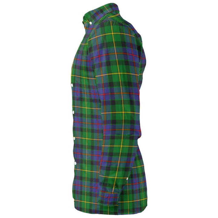 Scottish Tait Modern Clan Tartan Long Sleeve Shirt Tartan Plaid