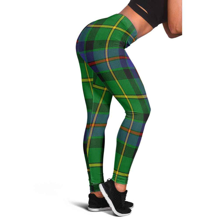 Scottish Tait Modern Clan Tartan Women Leggings Tartan Plaid 1