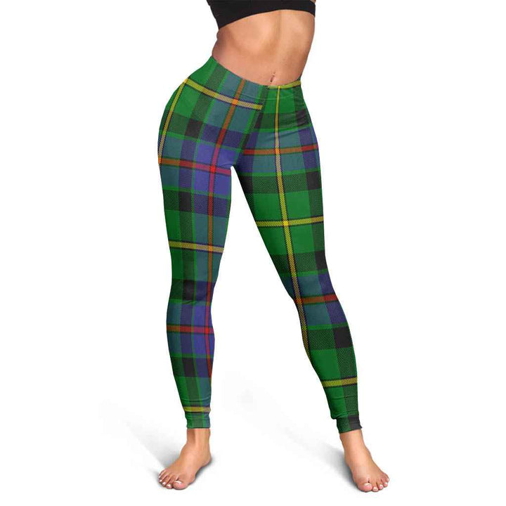 Scottish Tait Modern Clan Tartan Women Leggings Tartan Plaid 3