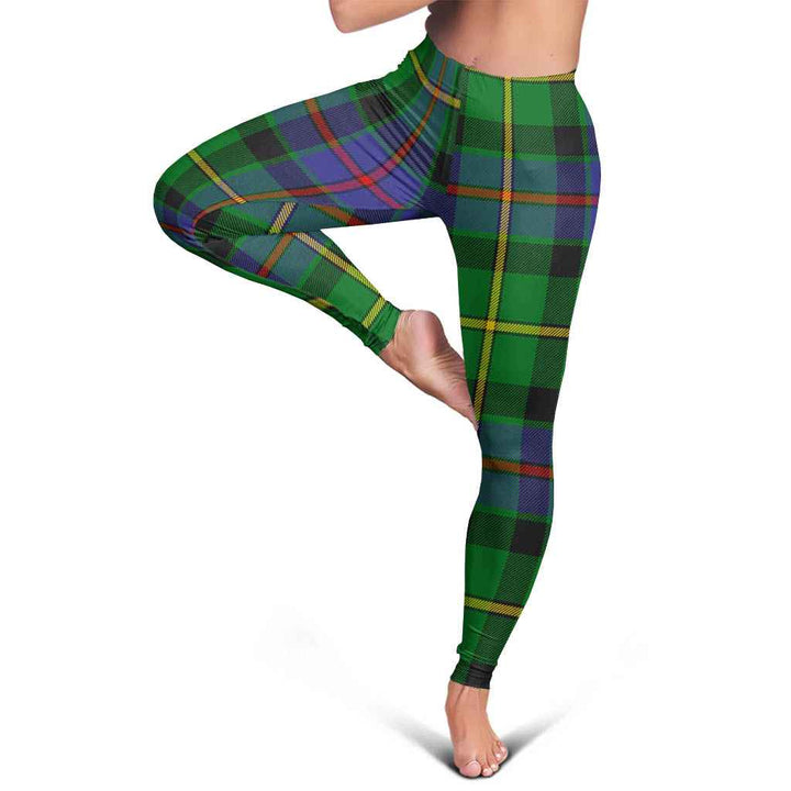 Scottish Tait Modern Clan Tartan Women Leggings Tartan Plaid 5