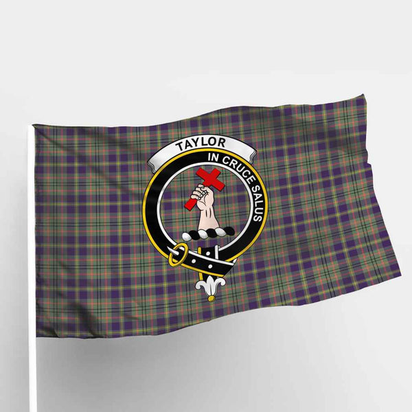 Scottish Taylor Clan Crest Tartan Flag Parade Tartan Plaid 1