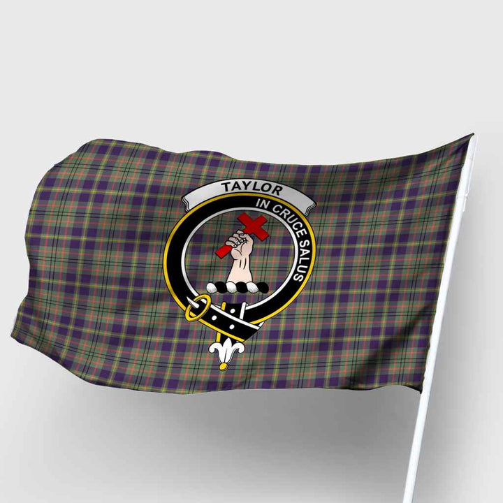 Scottish Taylor Clan Crest Tartan Flag Parade Tartan Plaid 2