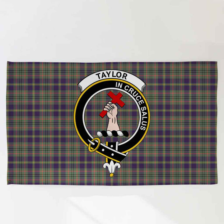 Scottish Taylor Clan Crest Tartan Flag Parade Tartan Plaid 3