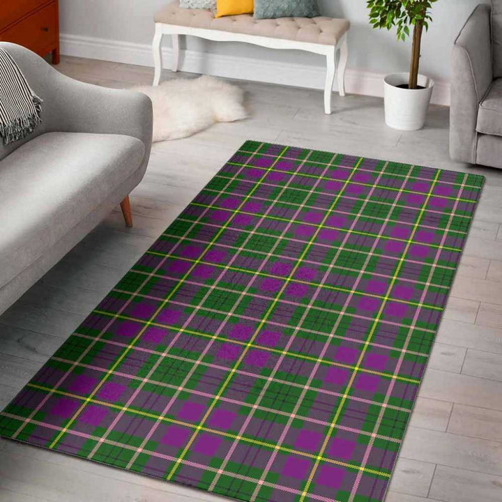Scottish Taylor Clan Tartan Area Rug Tartan Plaid 1